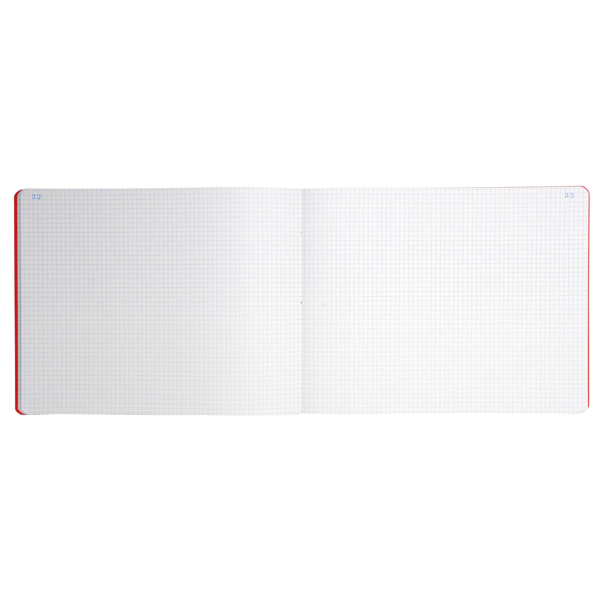 Exacompta Geschäftsbuch 5x5 kariert 25x32 cm 80S - Farben sortiert - 6310E