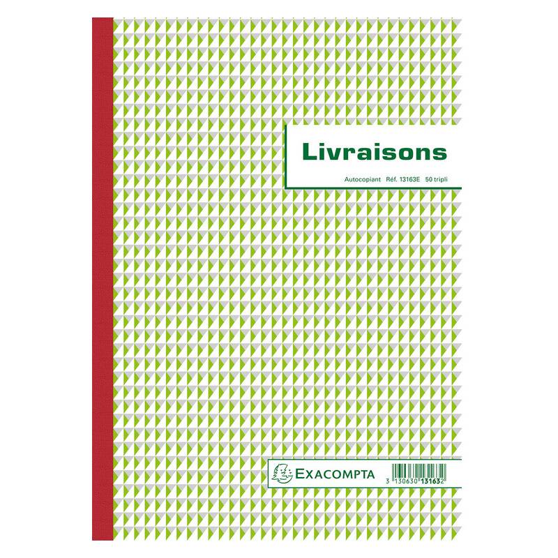 EXACOMPTA Manifold "Livraisons", 297 x 210 mm, tripli