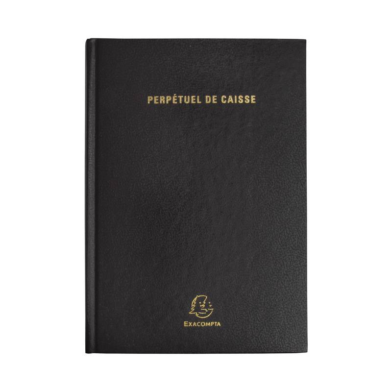 EXACOMPTA Agenda Perpétuel Caisse 210 x 148 mm, noir