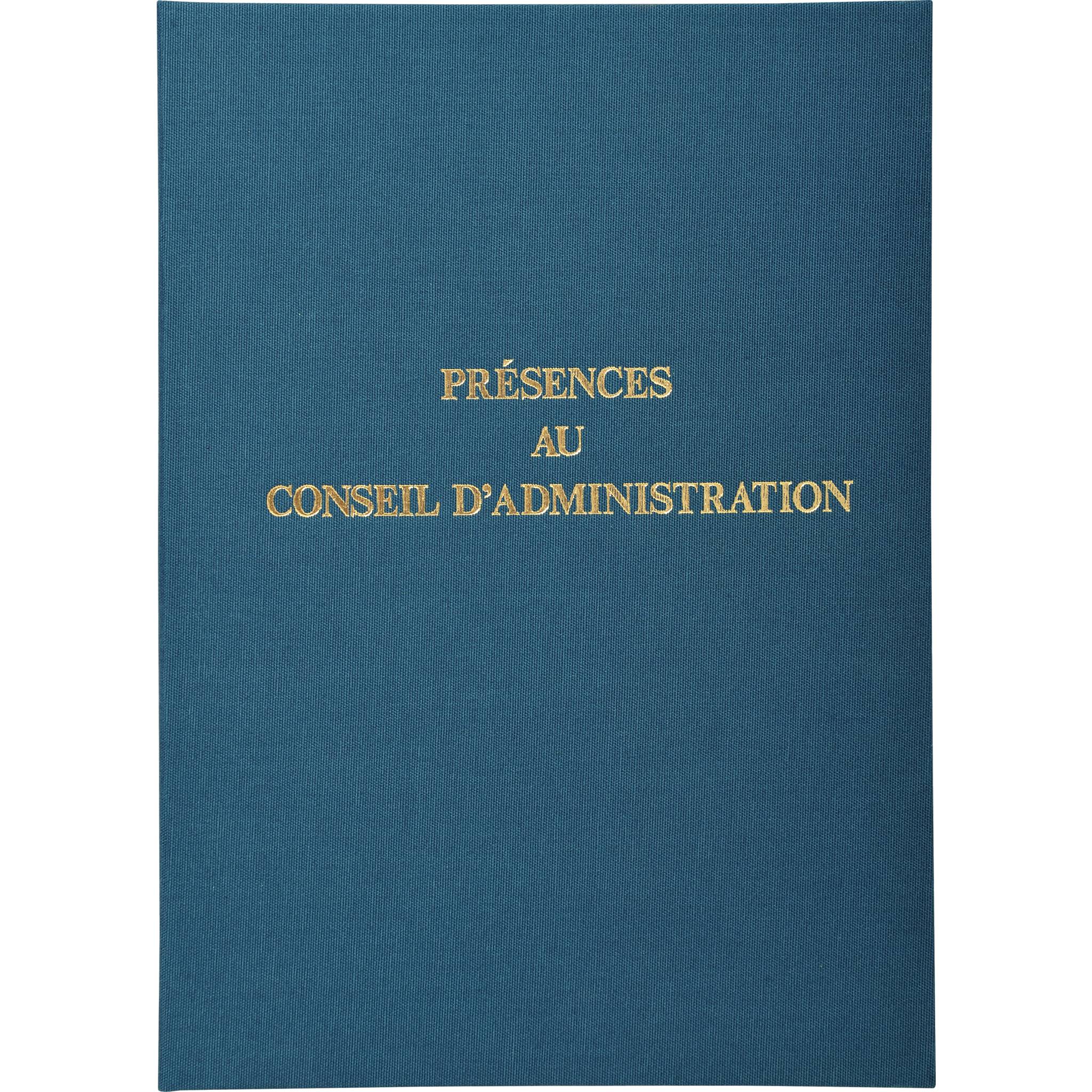 Exacompta Präsenzlisten 21x29,7cm 100 Seiten - Blau 71E