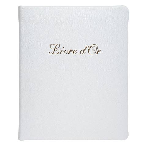 Exacompta Gästebuch Alpillez 70 Blatt schwarz 26x22 cm Hochformat Weiß 4712E