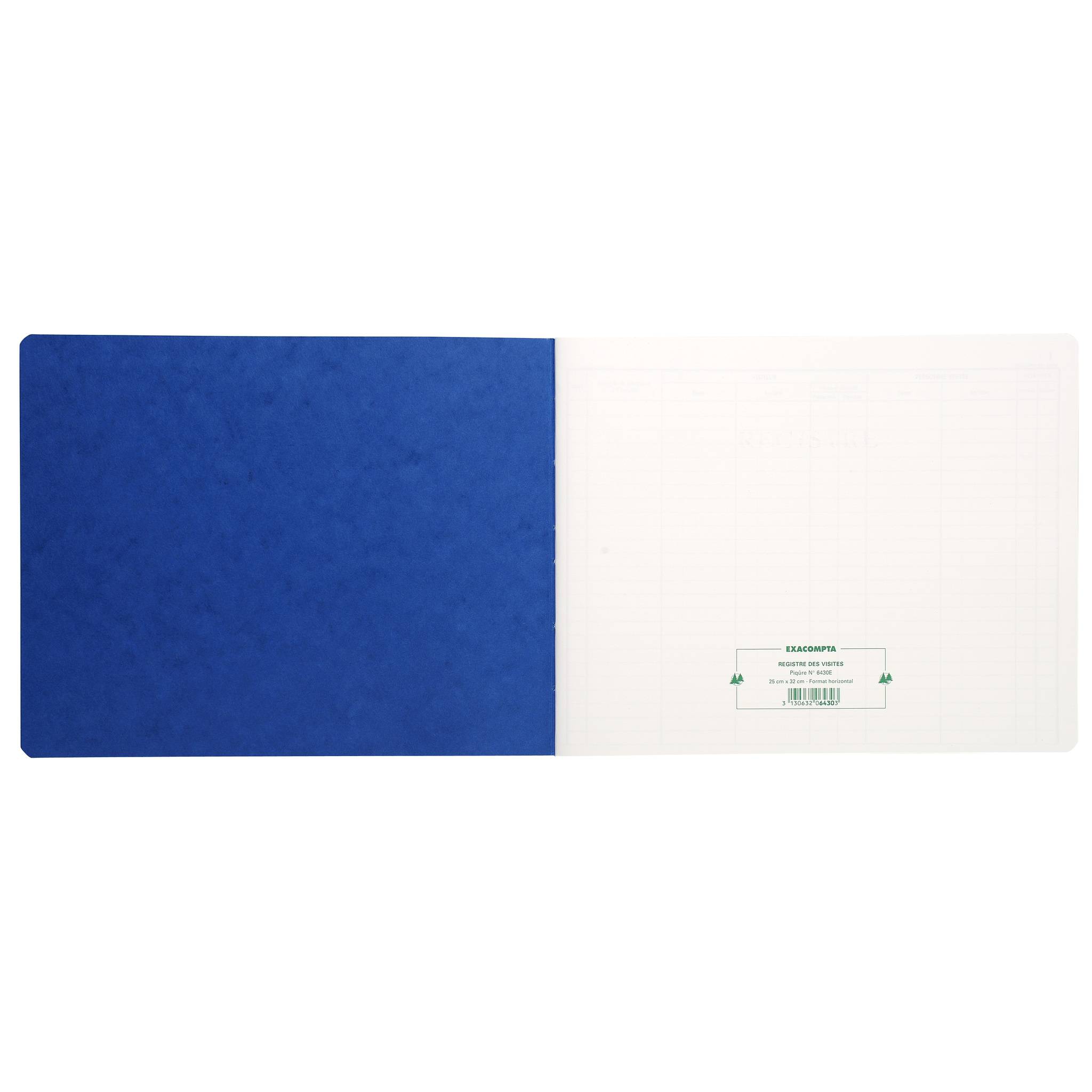 Exacompta Registre des visites 25x32cm 80 pages - Farben sortiert 6430E