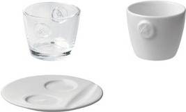 Melitta Espresso-Glas ''M-Collection'', 80 ml aus Bleikristall, Höhe: 54 mm, ohne Henkel