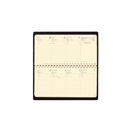 QUO VADIS Agenda de poche "Planital", 2026, Impala noir