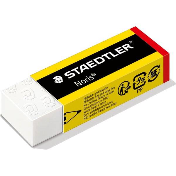 Radierer Noris 65x23x13mm