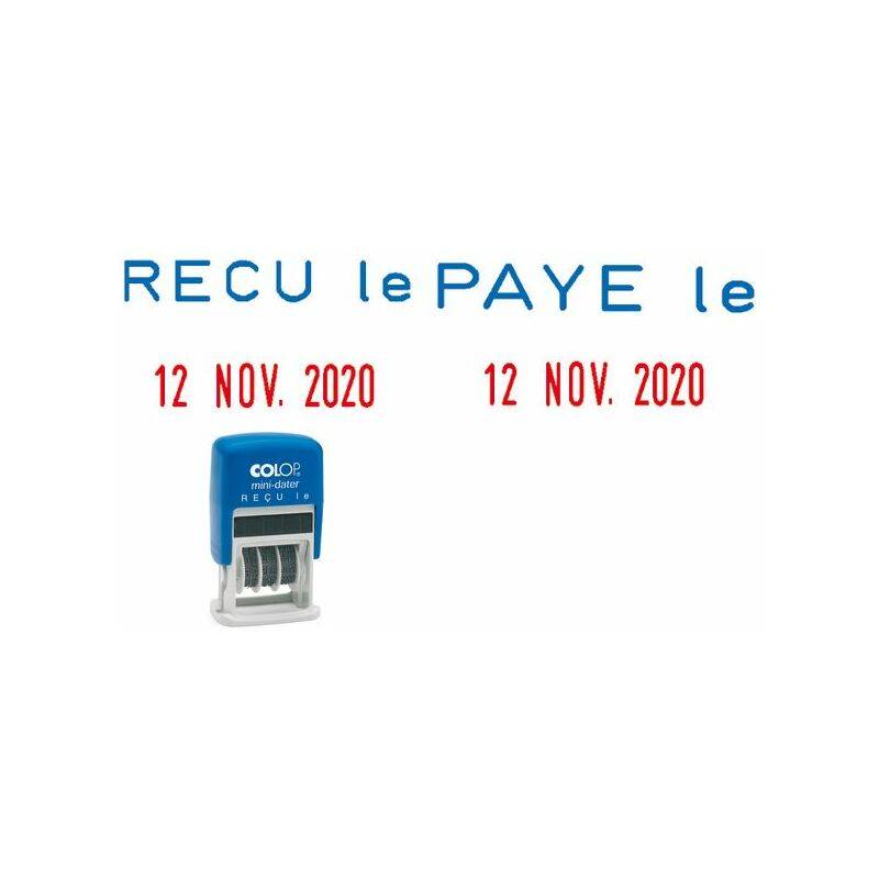 COLOP Datumstempel Mini Dater S160 L2 "PAYE le"
