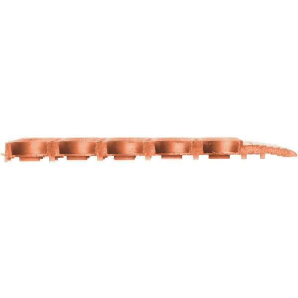 Arbeitsplatzmatte Yoga Grip Food 90x150cm rot