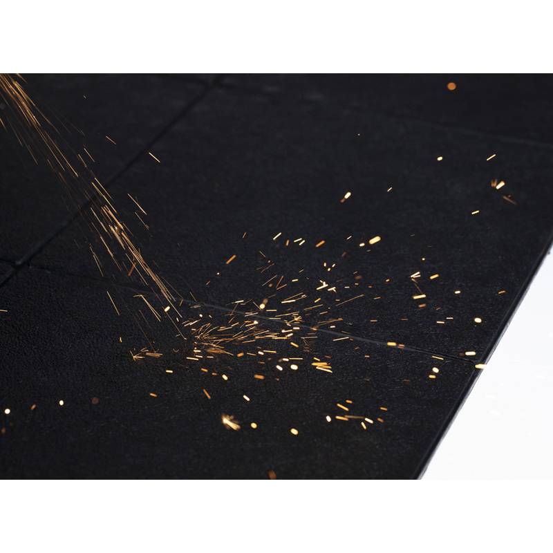 miltex Arbeitsplatzmatte Yoga Solid Spark, 900 x 900 mm