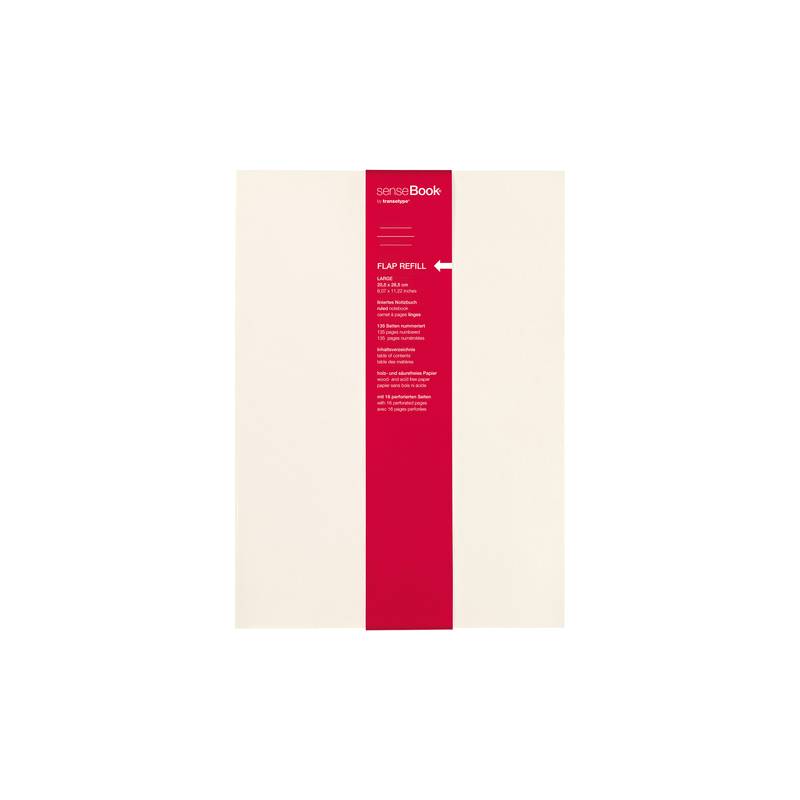 transotype Refill für "senseBook FLAP", Large, liniert