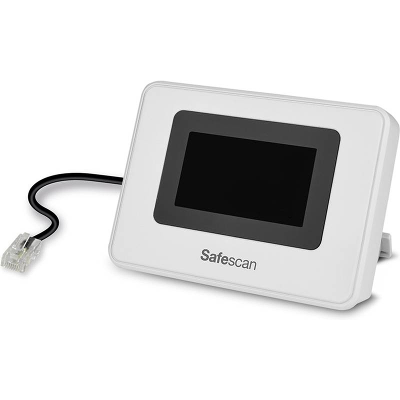 Safescan Externes LCD-Display ED-160, weiß
