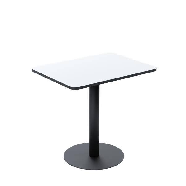 Bistrotisch Mezzo TRMC60X80.01.13 60x80cm schwarz/weiß