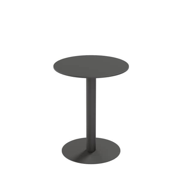 Bistrotisch Cross TRCROS60M.01 rund 60x75cm schwarz