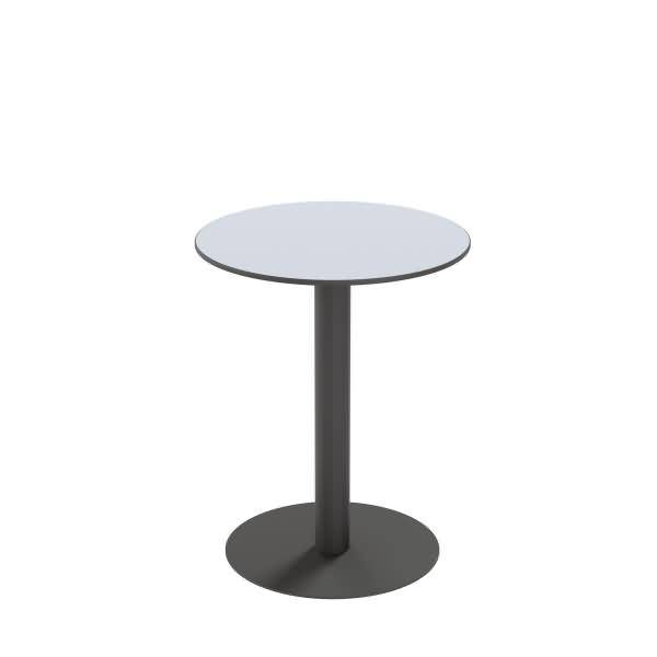 Bistrotisch Cross TRCROS60M.02 rund 60x75cm grau