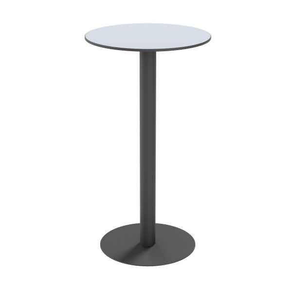 Bistrotisch Cross TRCROS60H.02 rund 60x110cm grau