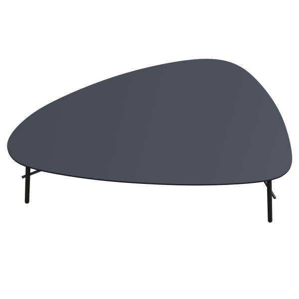 Beistelltisch Lazy TBL93.01.01 50x93cm schwarz/schwarz