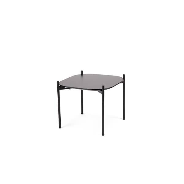 Beistelltisch Meet TBM1P50.01.01 50x50cm schwarz/schwarz