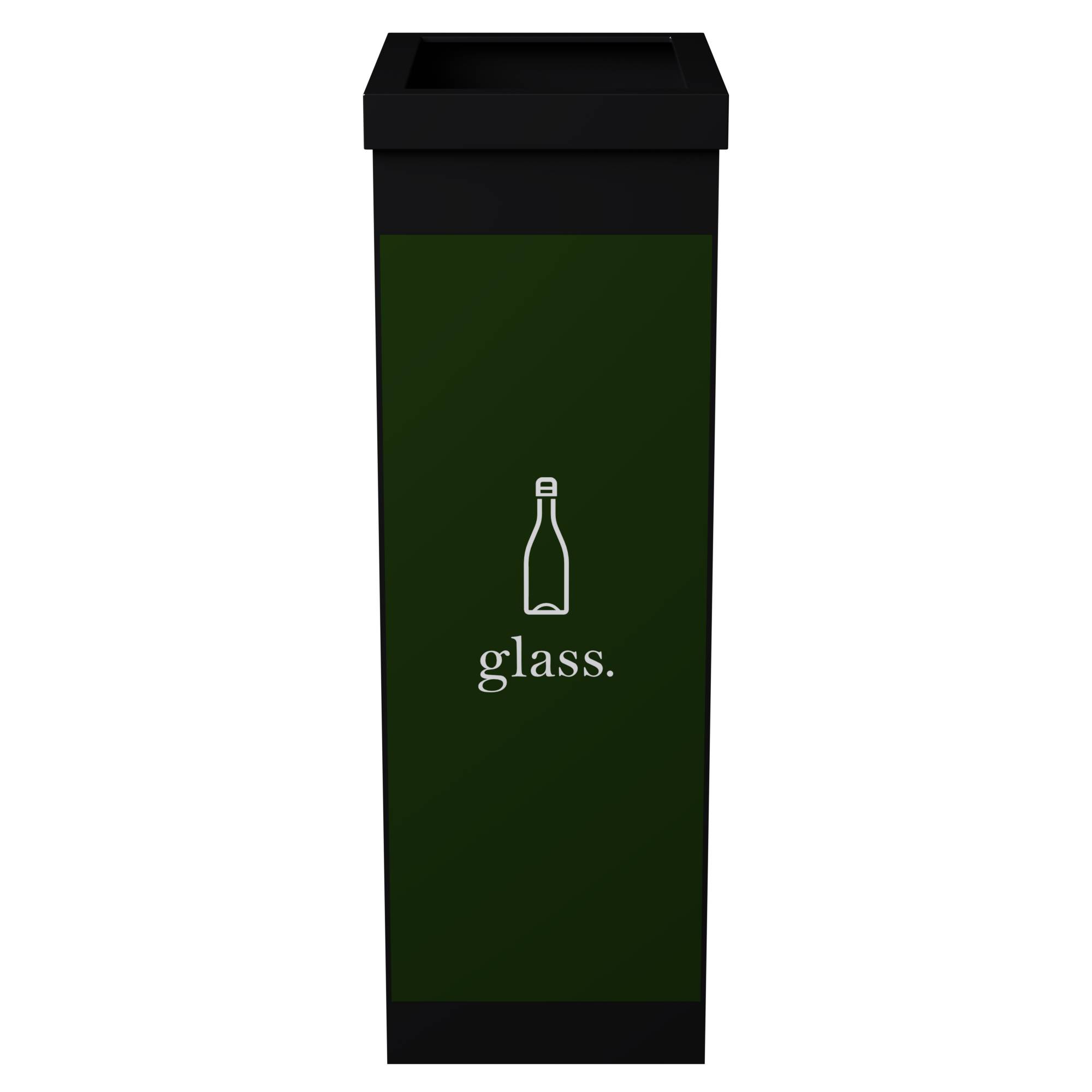 Paperflow Mülltrenner Glas CTSGL.01 60l sw