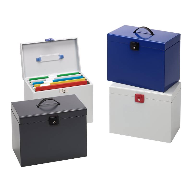 Esselte Hängemappenbox Metal, farbig sortiert