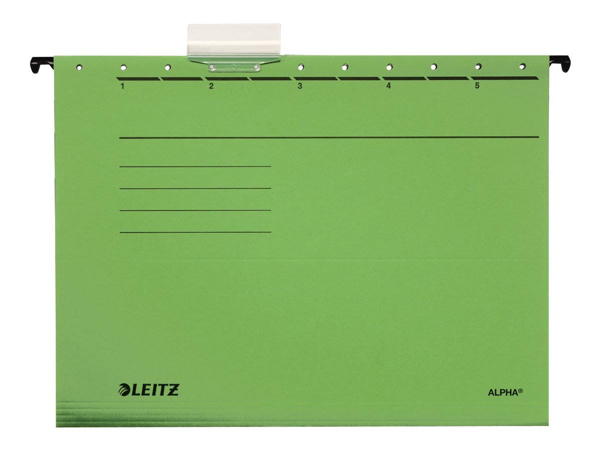 Esselte Leitz ALPHA - Hängeregister - V-Base - für A4
