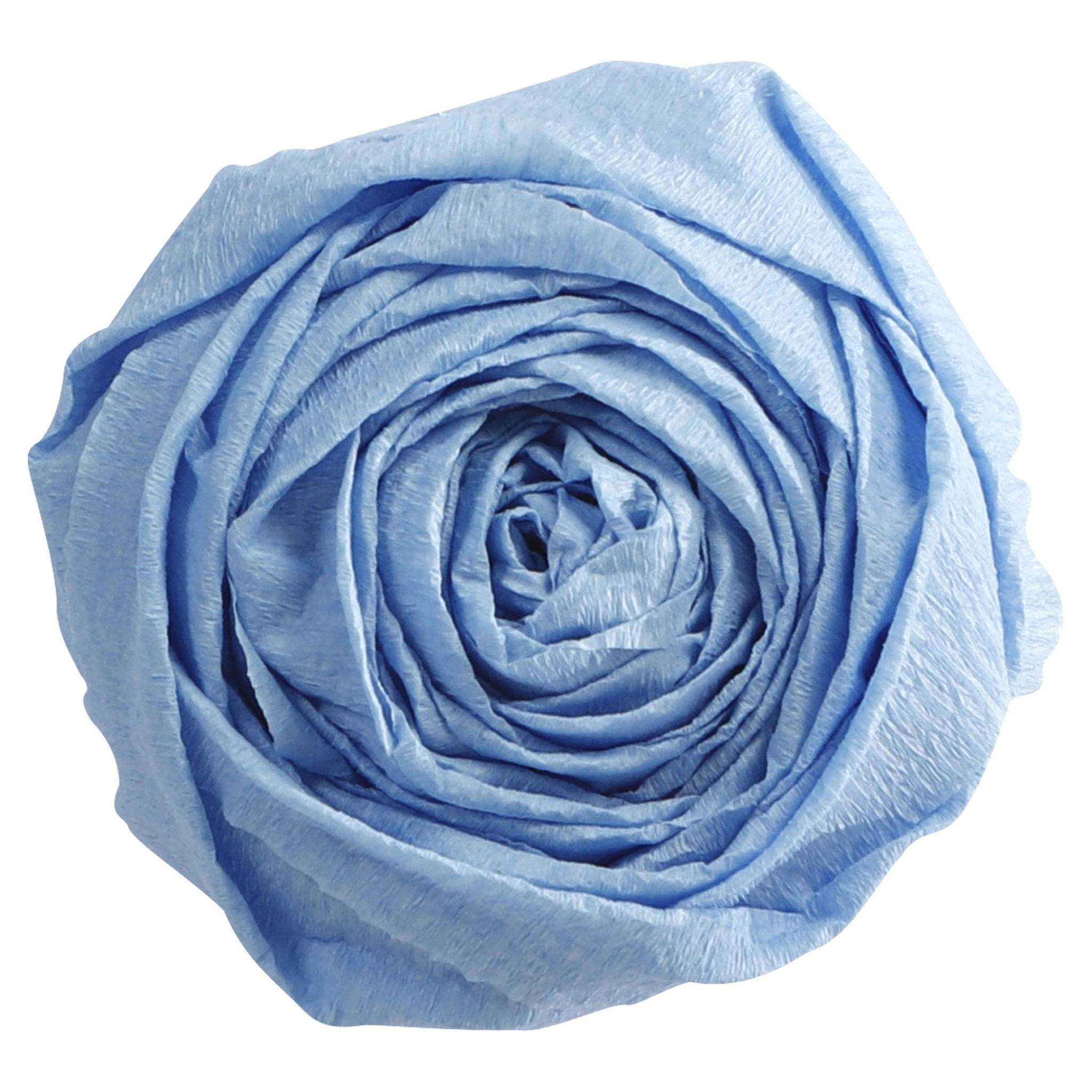 Clairefontaine Krepppapier, Pack. 10 Bogen gefaltet 2mx0,50m Himmelblau 901027C