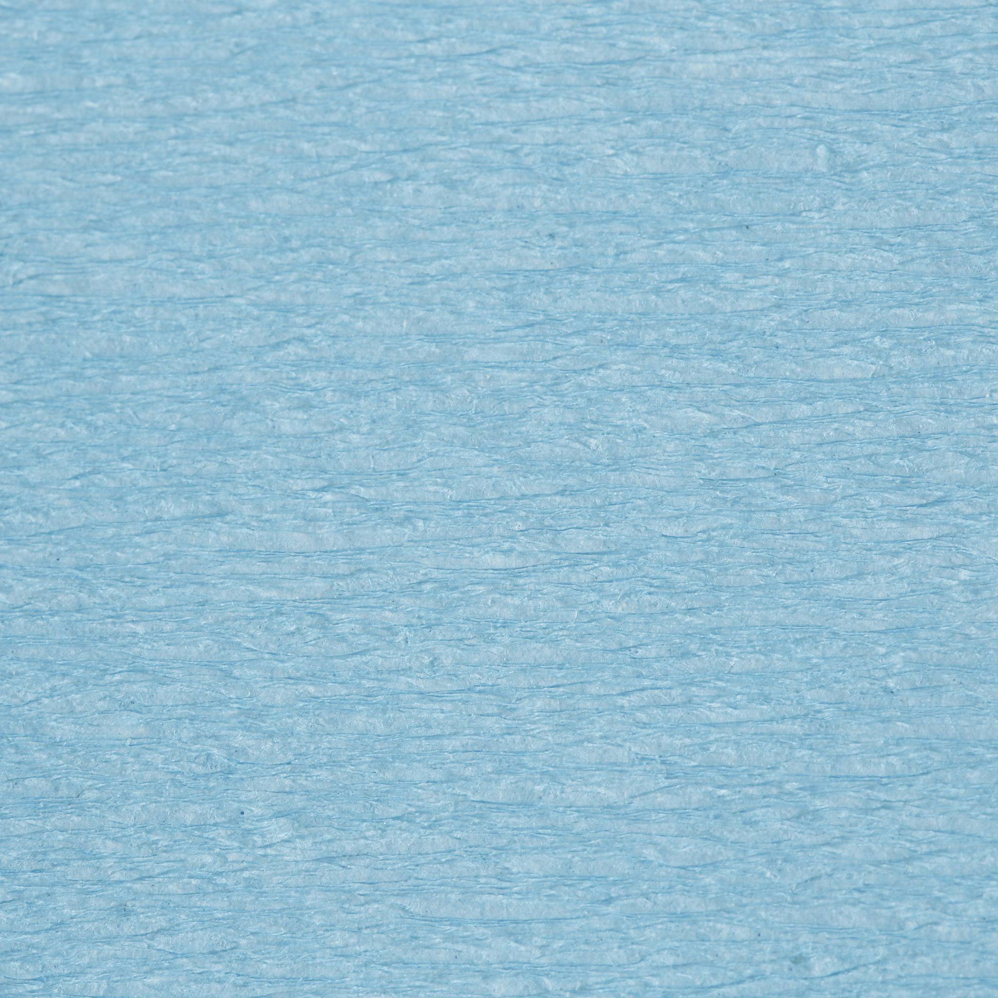 Clairefontaine Krepppapier Pack. 10 Bogen gefaltet 2mx0,50m Himmelblau 903027C