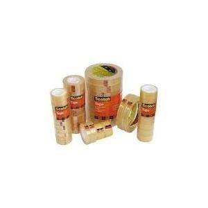 3M Scotch Klebefilm 508, transparent, 15 mm x 66 m Kerndurchmesser: 76 mm, von Hand reißbar (5081566)
