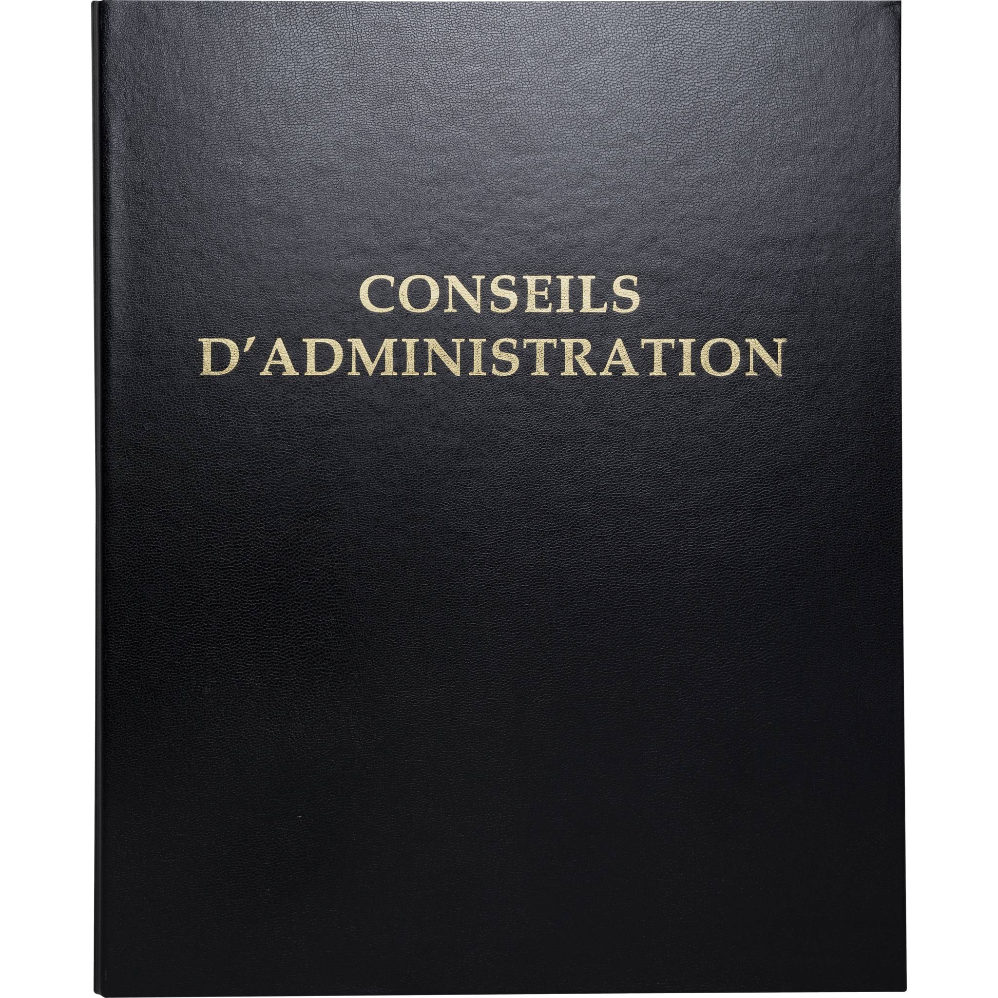 Exacompta VERWALTUNGSRATREGISTER - Schwarz 4601E