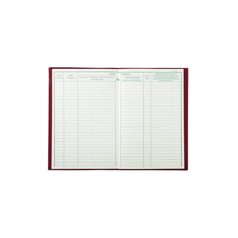 Ein offenes Hauptbuch oder Logbuch mit Spalten für Daten, Details und Unterschriften, das zur systematischen Erfassung von Informationen entwickelt wurde.