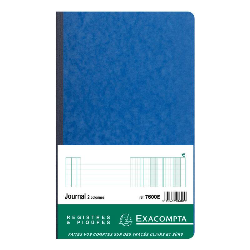 EXACOMPTA Standard-Registerbuch numeriert von 1-80, kariert