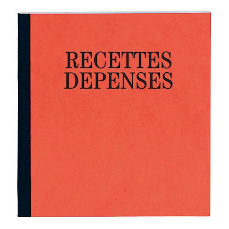 EXACOMPTA Geschäftsbuch "Recettes et Dépenses", 210 x 190 mm