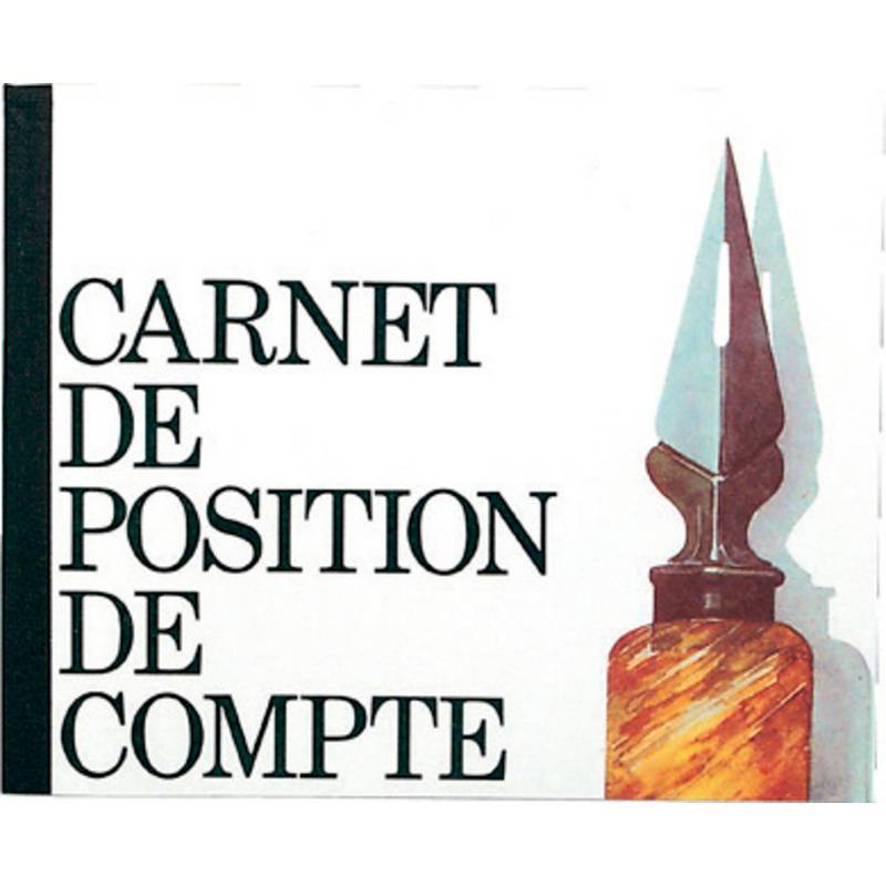 EXACOMPTA Geschäftsbuch "Position de compte", 160 x 195 mm