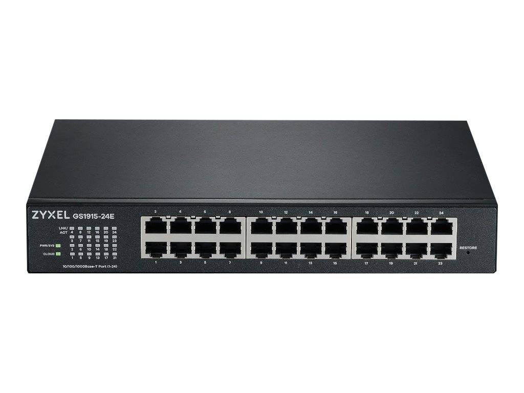 ZyXEL GS1915 Series GS1915-24E - Switch - kompatibel mit NebulaFLEX - Smart - 24