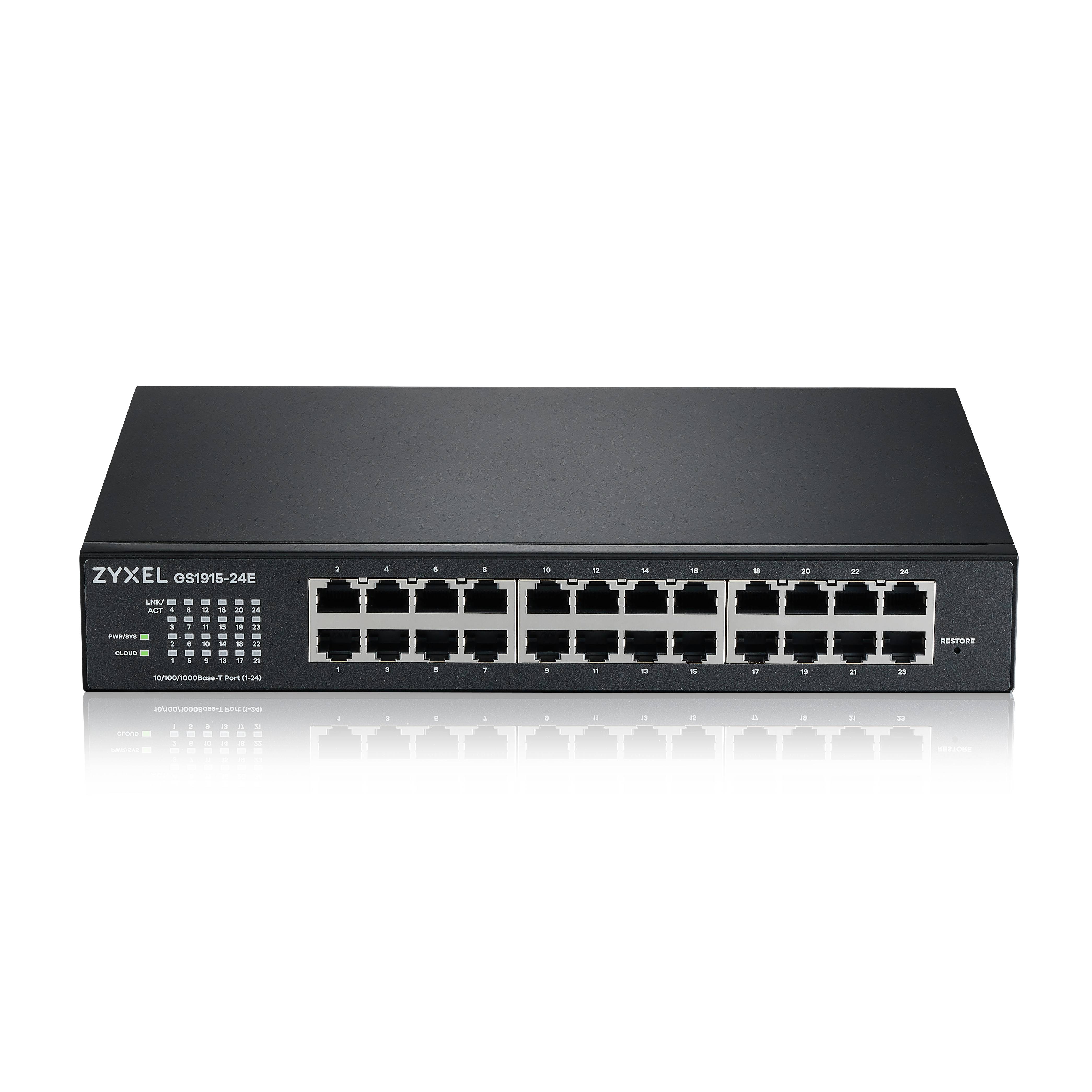 ZyXEL GS1915 Series GS1915-24E - Switch - kompatibel mit NebulaFLEX