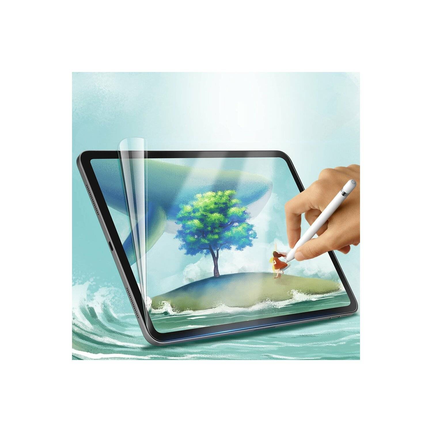 Film Papier zum Zeichnen auf dem Tablet Schutz kompatibel mit Samsung Galaxy Tab S9 Ultra