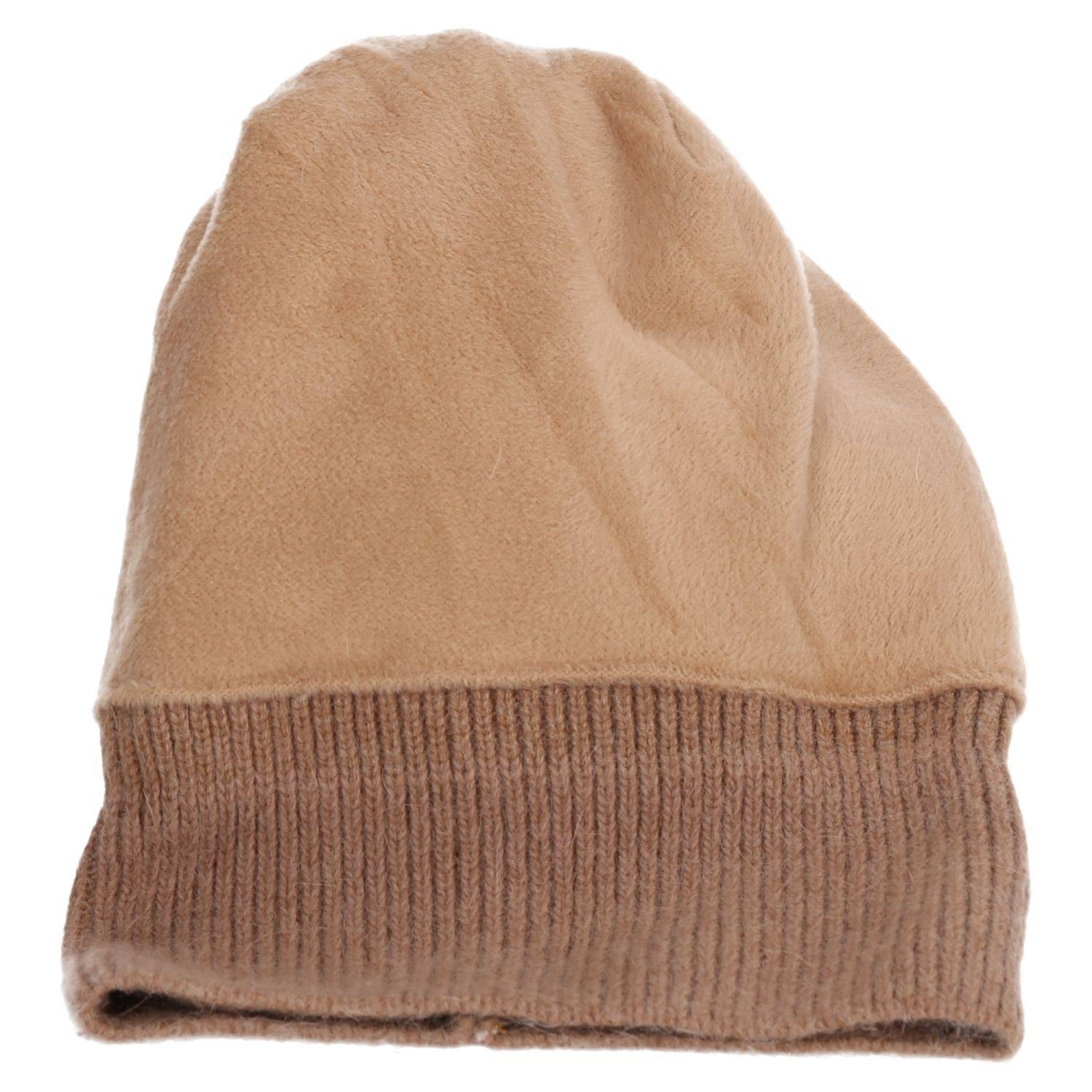 Wintermütze weicher Warmer Grobstrick Beanie Mütze Strickmütze Herren Damen Unisex Braun