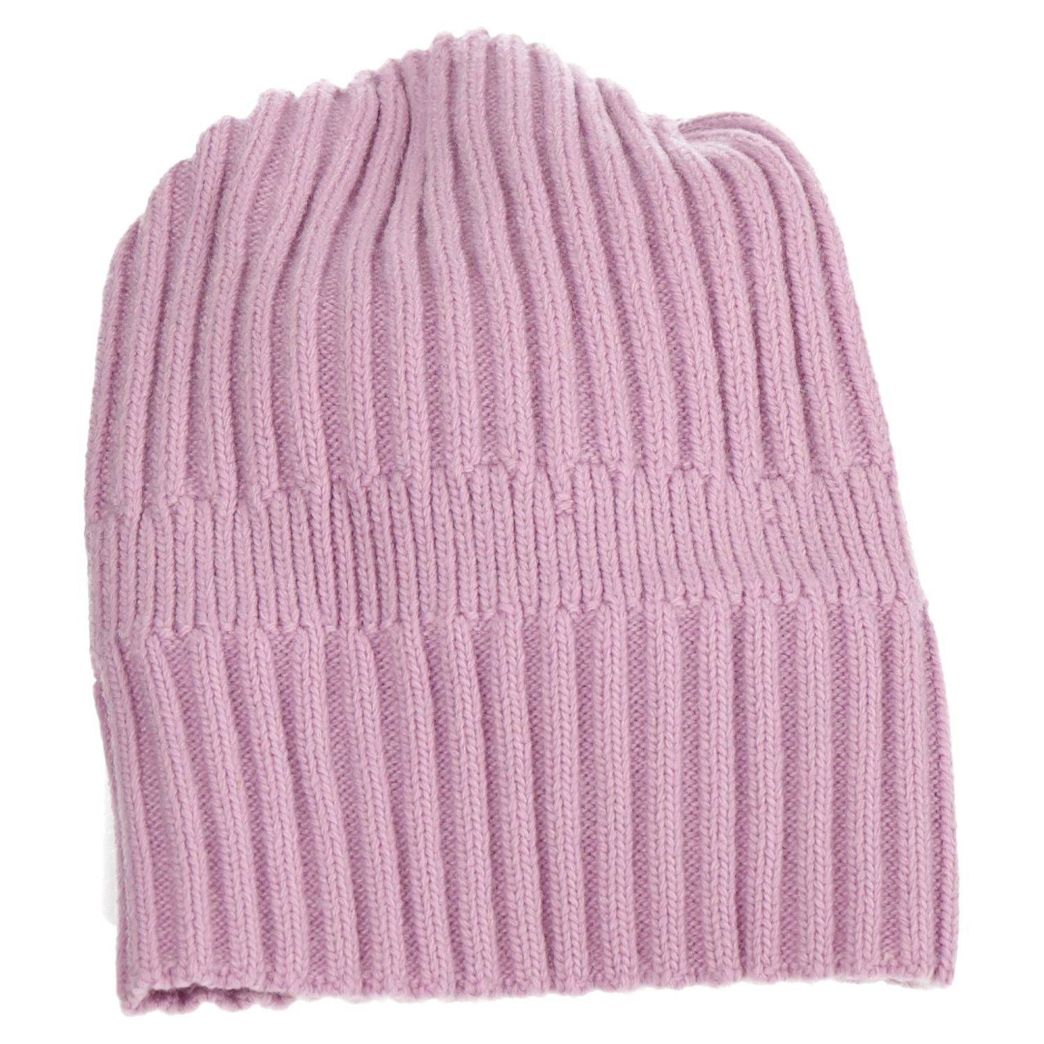 Wintermütze warm Winter Mütze Strick-Mütze Beanie-Mütze One-Size Herren Damen Unisex Lila