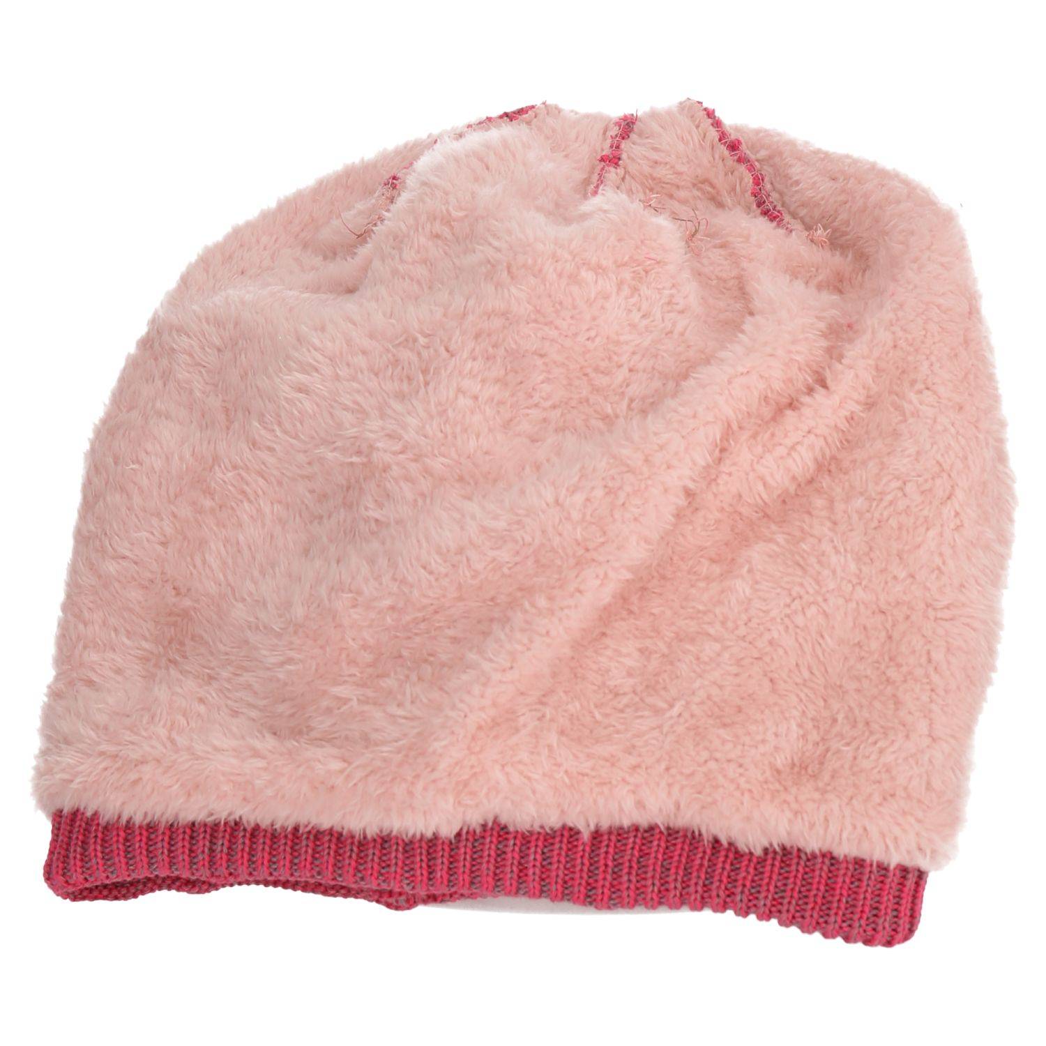 Wintermütze warm Winter Mütze Strick-Mütze Beanie-Mütze One-Size Herren Damen Unisex Pink