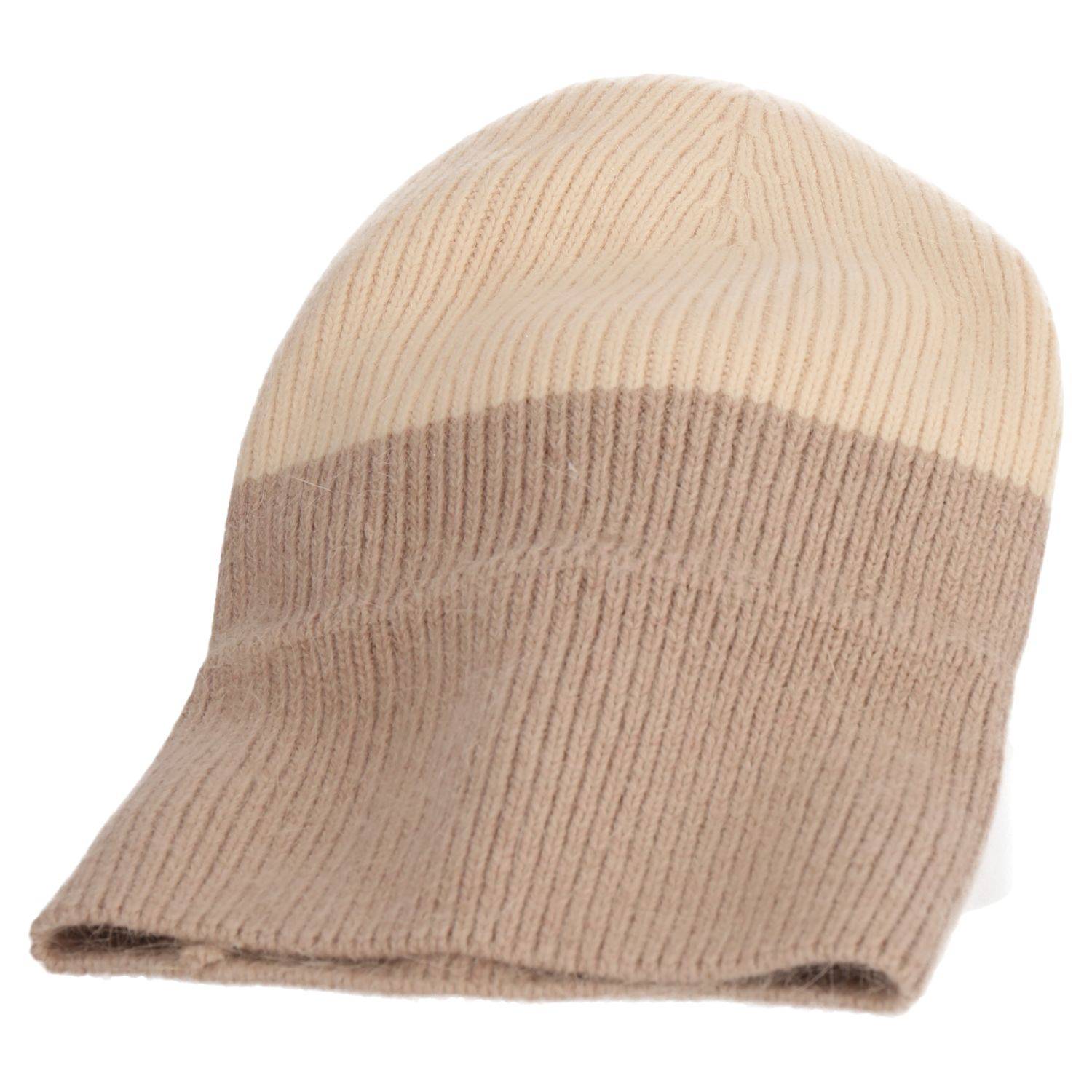 Wintermütze warm Winter Mütze Strick-Mütze Beanie-Mütze One-Size Herren Damen Unisex Beige