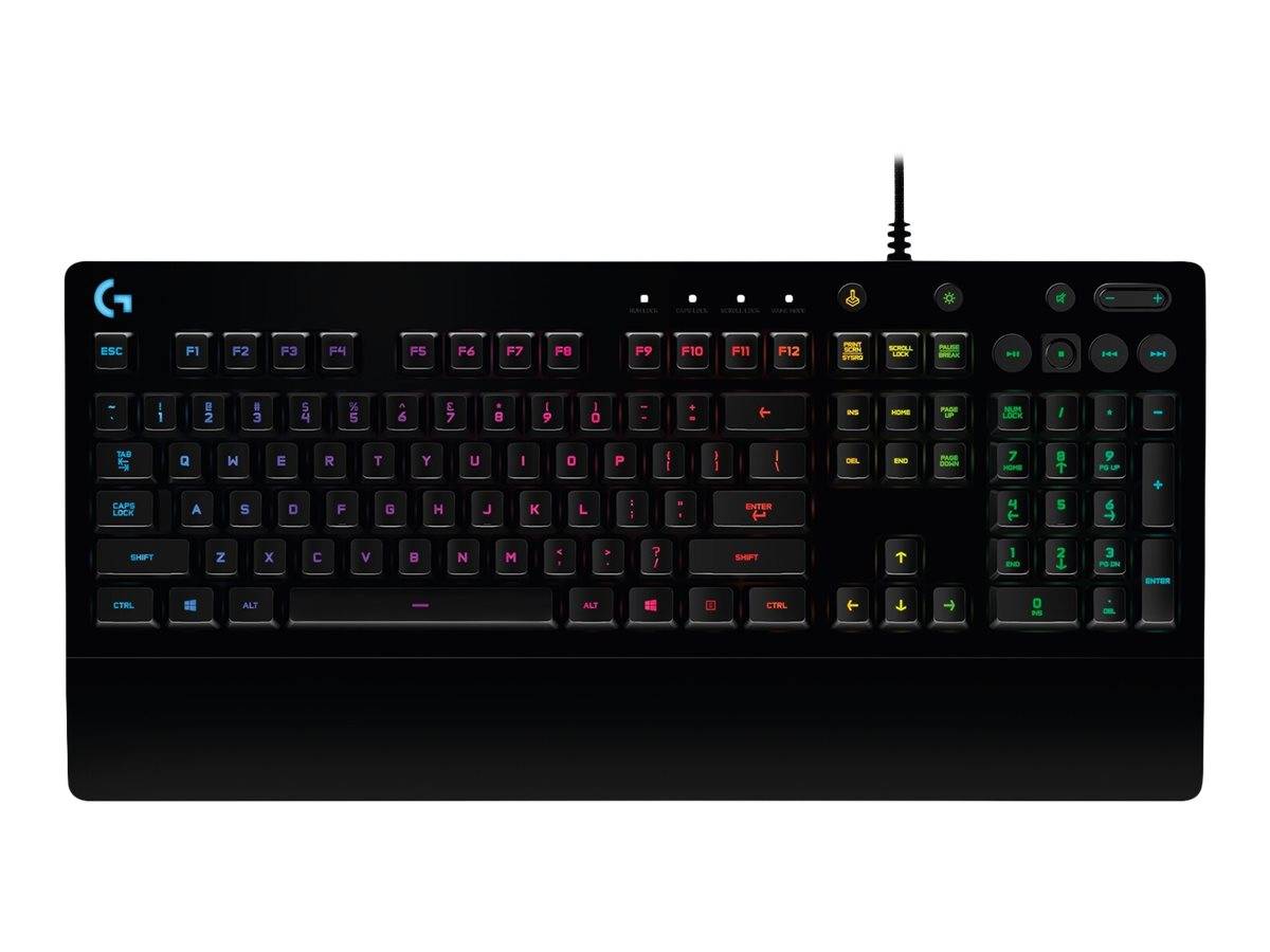 Logitech Prodigy G213 - Tastatur - hintergrundbeleuchtet - USB - QWERTY - GB
