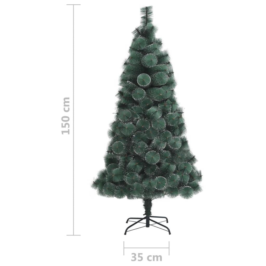 vidaXL Künstlicher Weihnachtsbaum mit Ständer Grün 150 cm PET