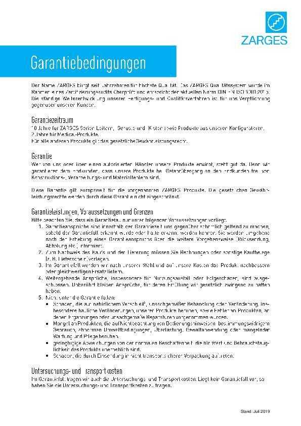 Auslegersatz ZAP Gr.2 f.Plattformleiter Art.-Nr.9150462114+9150462115 ZARGES