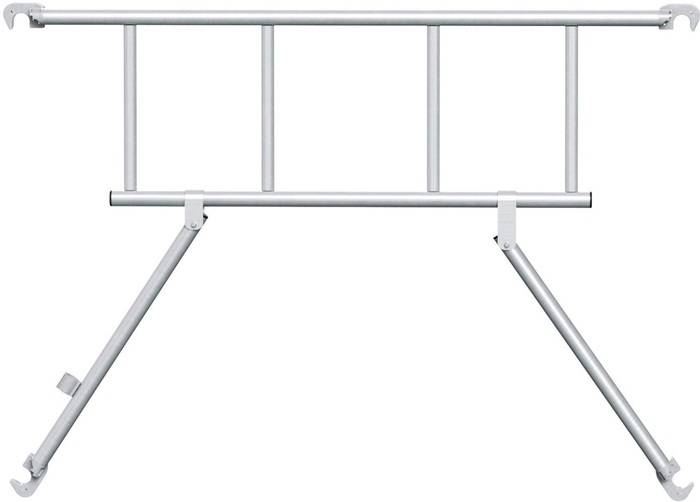 Geländer f.Gerüst-L.1,8m H.0,48m G.7,2kg Alu. f.PaxTower ZARGES