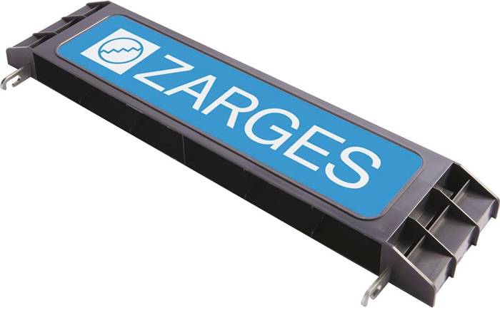 Querbord f.Gerüst-B.0,72m H.0,15m G.0,9kg grün f.PaxTower ZARGES