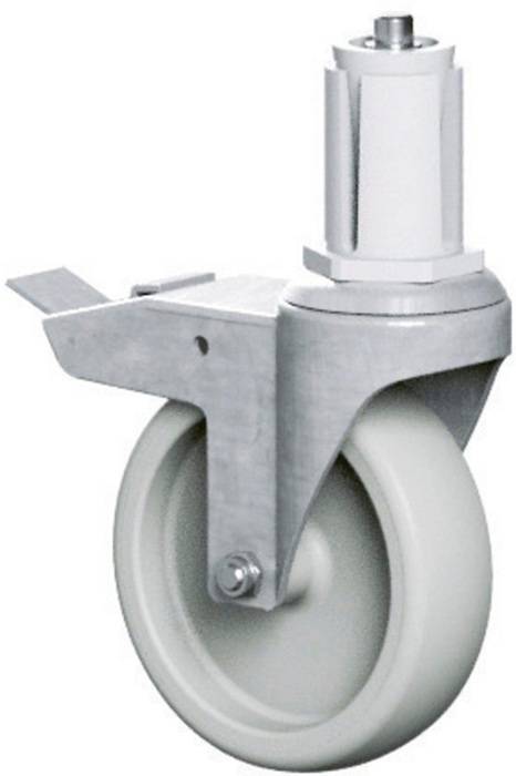 Lenkrolle D.125mm Tragfähigkeit p.Rolle 350kg Ku. f.PaxTower ZARGES