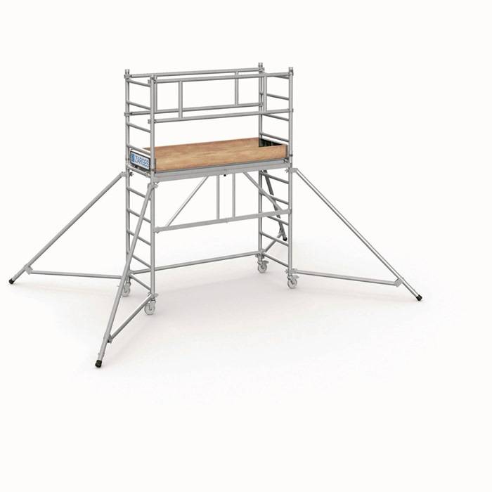 Klappgerüst PaxTower 1T Arbeits-H.3,65m Plattform-BxH 0,6x1,55m G.68g ZARGES