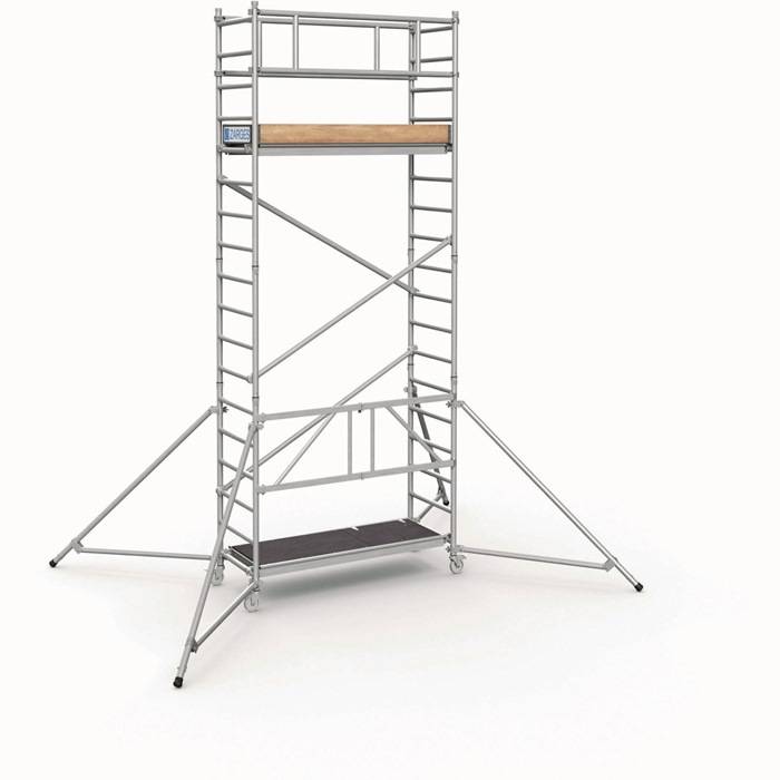 Klappgerüst PaxTower 1T Arbeits-H.5,55m Plattform-BxH 0,6x3,55m G.95,3kg ZARGES