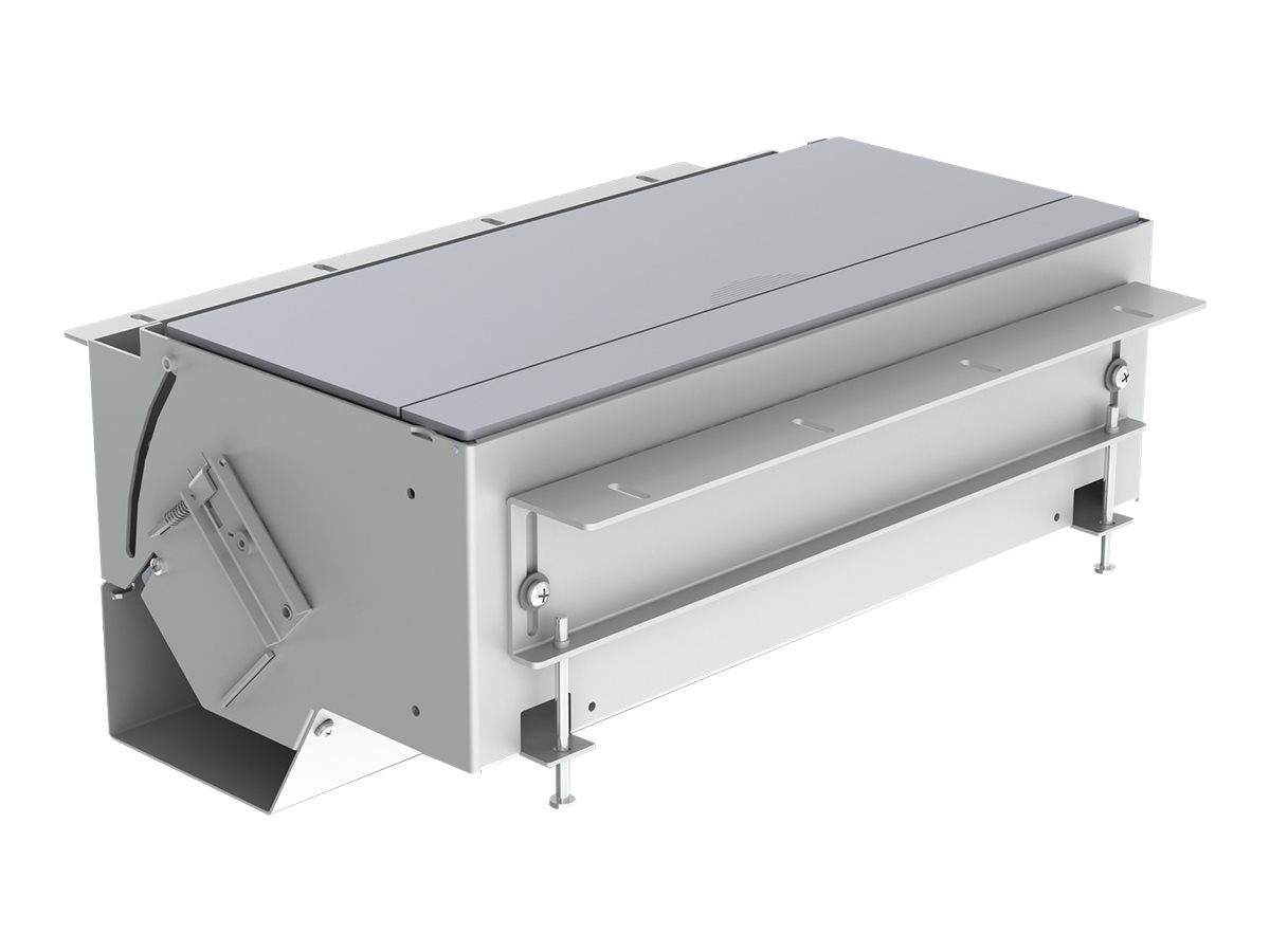 Kindermann CablePort flex Basic module 6-fold - Unterputzkasten - Silber - RAL 9