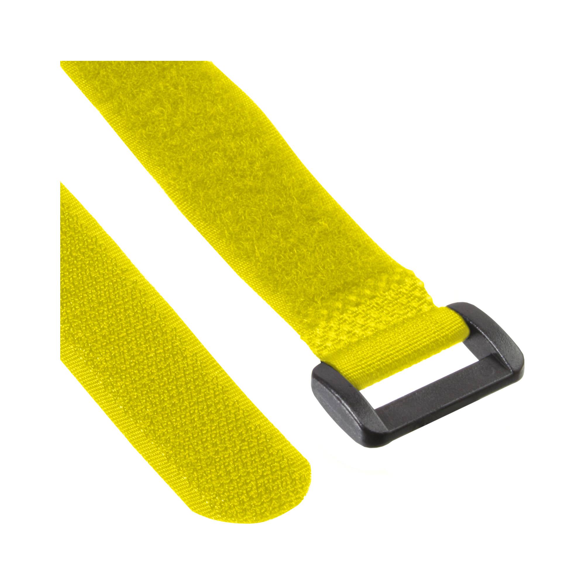 INLINE - Klettschlaufen 20x300mm - 10er - gelb
