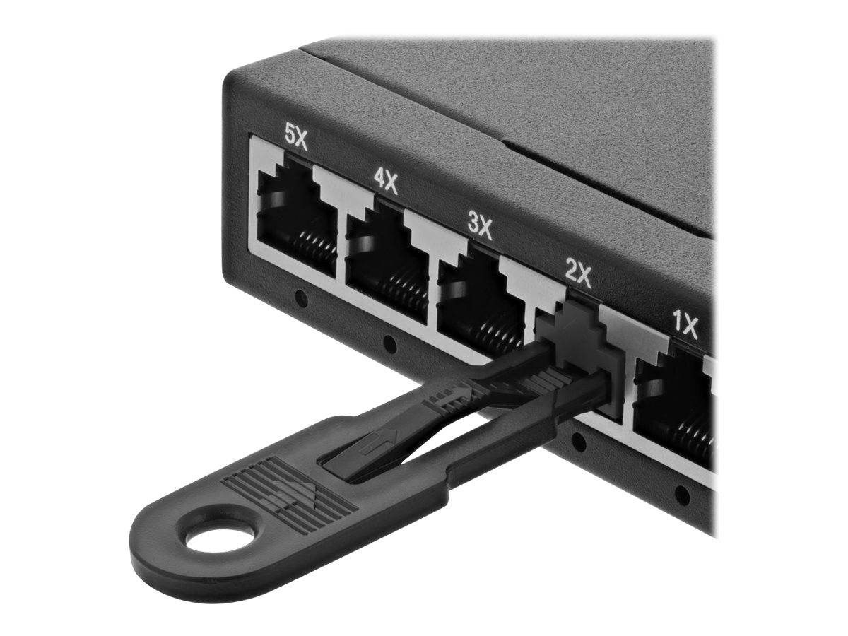 INLINE - RJ45 Portblocker - 20 Blocker Nachfüllpack - schwarz
