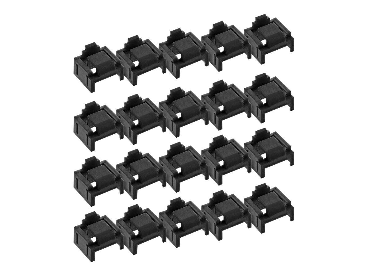 INLINE - RJ45 Portblocker - 20 Blocker Nachfüllpack - schwarz